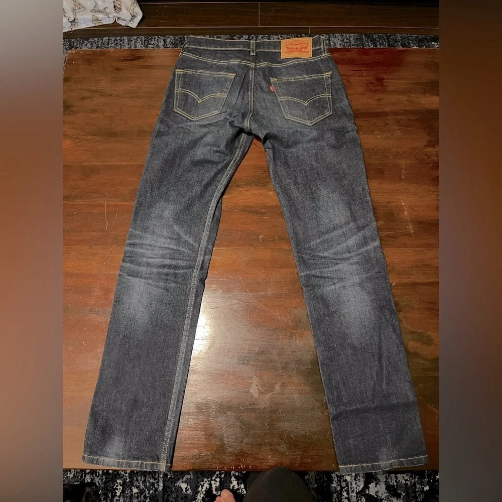 Levi's 511 Skinny Premium Denim Blue Jeans Tag Size 29 X 32